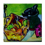 Still Life With A Pigy Bank Tile Coasters Front