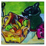 Still Life With A Pigy Bank Large Satin Scarf (Square)
