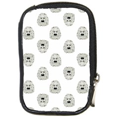 Angry Theater Mask Pattern Compact Camera Cases by dflcprints