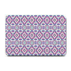 Colorful Folk Pattern Small Doormat  by dflcprints