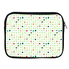 Dotted Pattern Background Full Colour Apple Ipad 2/3/4 Zipper Cases by Modern2018