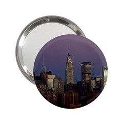 Skyline City Manhattan New York 2 25  Handbag Mirrors by Simbadda