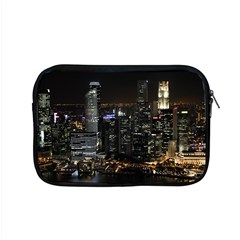 City At Night Lights Skyline Apple Macbook Pro 15  Zipper Case by Simbadda