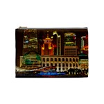 Shanghai Skyline Architecture Cosmetic Bag (Medium) 