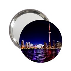 Toronto City Cn Tower Skydome 2 25  Handbag Mirrors by Simbadda