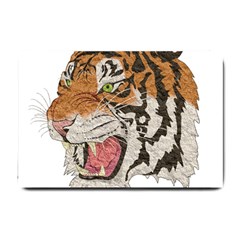 Tiger Tiger Png Lion Animal Small Doormat  by Simbadda