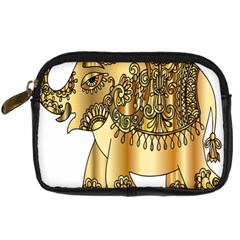 Gold Elephant Pachyderm Digital Camera Cases by Simbadda