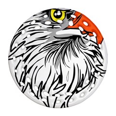 Animal Bird Cartoon Comic Eagle Ornament (round Filigree) by Simbadda