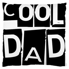 Cool Dad Typography Standard Flano Cushion Case (one Side) by yoursparklingshop