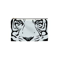 Tiger Pattern Animal Design Flat Cosmetic Bag (small)  by Simbadda