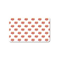 Girl Power Logo Pattern Magnet (name Card) by dflcprints