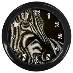 Zebra Wall Clocks (black)