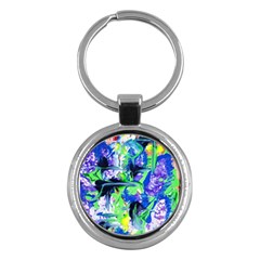 Lilac 3 Key Chains (round)  by bestdesignintheworld