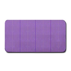 Mod Twist Stripes Purple And White Medium Bar Mats by BrightVibesDesign