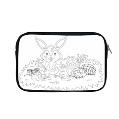Coloring Picture Easter Easter Bunny Apple Macbook Pro 13  Zipper Case by Sapixe