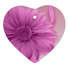 Flower Design Romantic Ornament (heart)