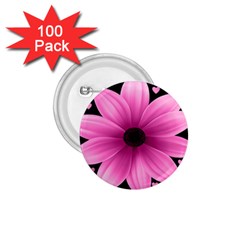 Flower Plant Floral Petal Nature 1 75  Buttons (100 Pack) 