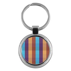 Background Desktop Squares Key Chains (round)  by Sapixe