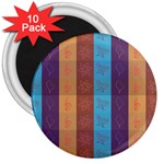 Background Desktop Squares 3  Magnets (10 pack) 