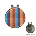Background Desktop Squares Hat Clips with Golf Markers