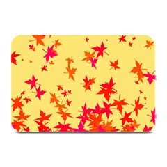 Leaves Autumn Maple Drop Listopad Plate Mats