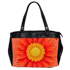 Flower Plant Petal Summer Color Office Handbags (2 Sides)  by Sapixe
