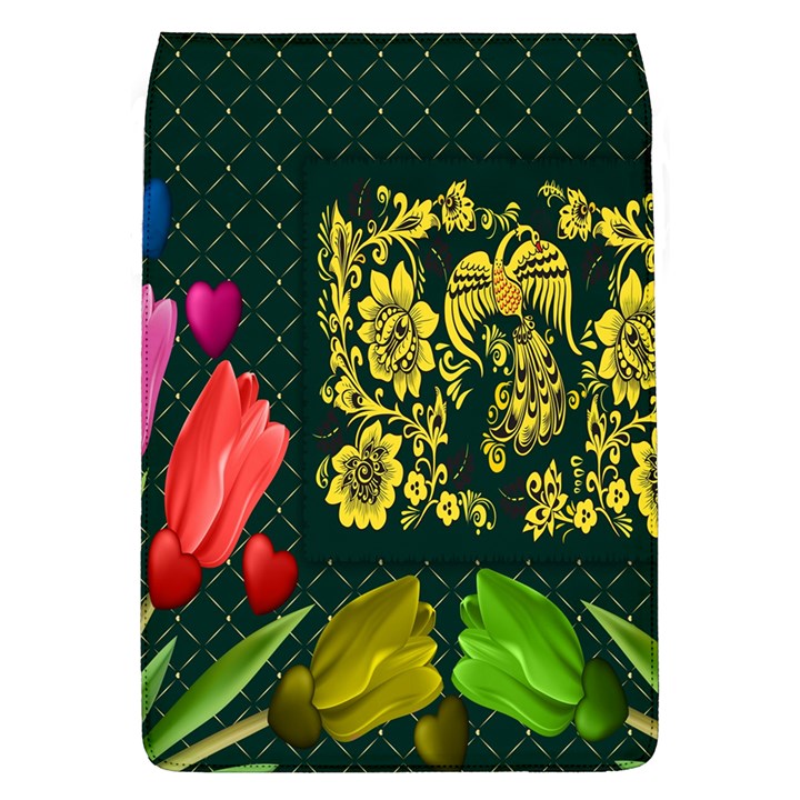 Background Reason Tulips Colors Flap Covers (L) 
