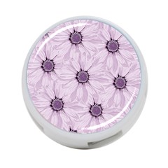 Background Desktop Flowers Lilac 4-port Usb Hub (two Sides)  by Sapixe