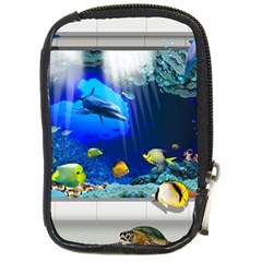 Dolphin Art Creation Natural Water Compact Camera Cases by Sapixe