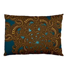 Fractal Abstract Pattern Pillow Case by Sapixe
