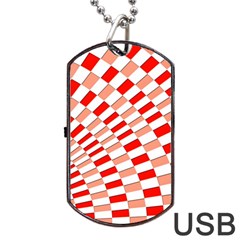 Graphics Pattern Design Abstract Dog Tag Usb Flash (two Sides) by Sapixe