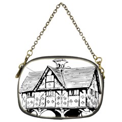 Line Art Architecture Vintage Old Chain Purses (two Sides)  by Sapixe