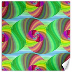 Seamless Pattern Twirl Spiral Canvas 12  X 12  