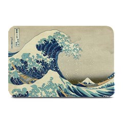 The Classic Japanese Great Wave Off Kanagawa By Hokusai Plate Mats by PodArtist