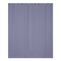 Usa Flag Blue And White Stripes Shower Curtain 60  X 72  (medium)  by PodArtist