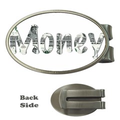 Word Money Million Dollar Money Clips (oval)  by Sapixe