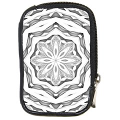 Mandala Pattern Floral Compact Camera Cases by Sapixe