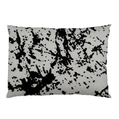 Fabric Texture Painted White Soft Pillow Case by Sapixe