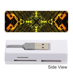 Abstract Glow Kaleidoscopic Light Memory Card Reader (stick)  by Sapixe
