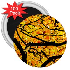 Golden Vein 3  Magnets (100 Pack)