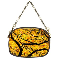 Golden Vein Chain Purses (one Side)  by FunnyCow