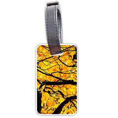 Golden Vein Luggage Tags (one Side) 