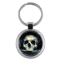 Skull Key Chains (round)  by FunnyCow
