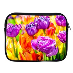 Tulip Flowers Apple Ipad 2/3/4 Zipper Cases by FunnyCow