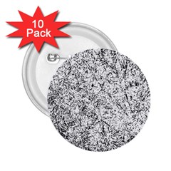Willow Foliage Abstract 2 25  Buttons (10 Pack) 