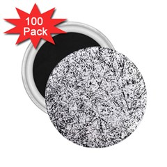 Willow Foliage Abstract 2 25  Magnets (100 Pack) 
