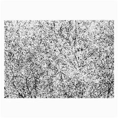Willow Foliage Abstract Large Glasses Cloth