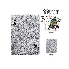 Willow Foliage Abstract Playing Cards 54 (mini) 