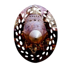 The Art Of Military Aircraft Oval Filigree Ornament (two Sides) by FunnyCow