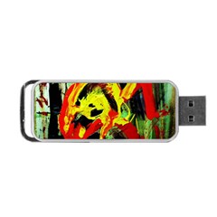Fish And Bread-1/1 Portable Usb Flash (one Side) by bestdesignintheworld
